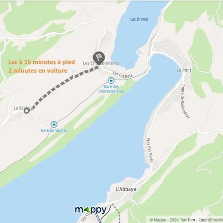 Maison Entiere 2 Individuels Jardin 450 M Montagne Foret Lacs Riviere 8 Personnes Dom wakacyjny *